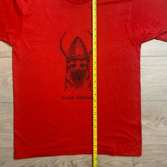 VINTAGE SCREEN STARS BEST NORSK ELGHUND T-Shirt RARE - Picture 8 of 9